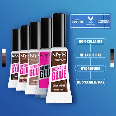 Gel Fixateur Instantané Pour Sourcils, Tenue 16H, Anti-Flocons 6