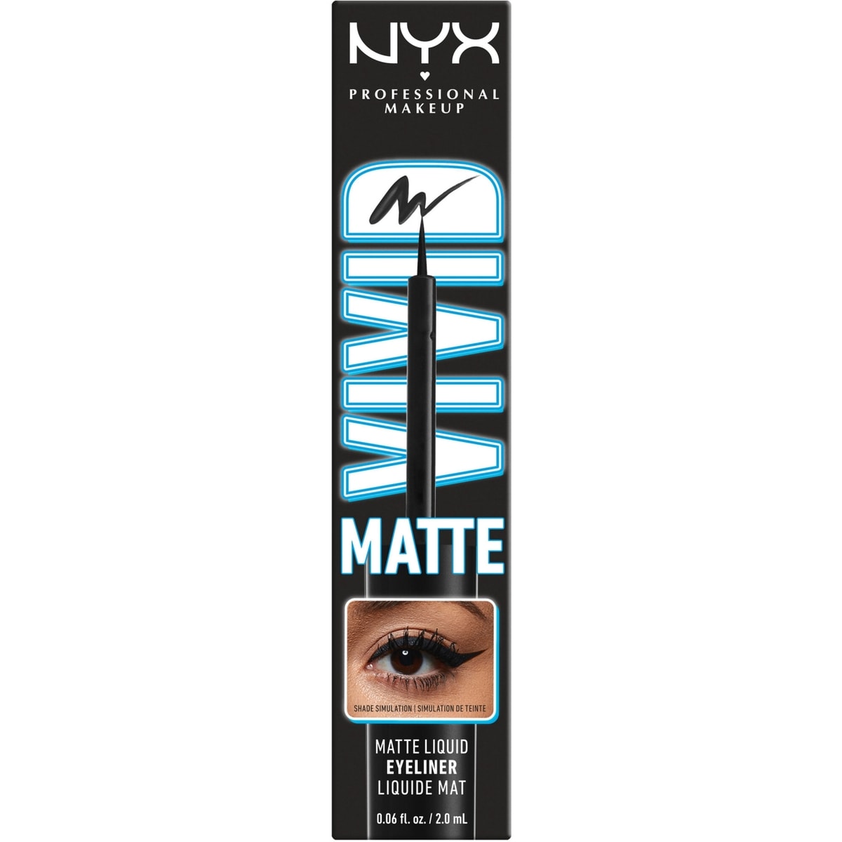 Vivid Matte, Traceur liquide, Résiste au transfert, Pointe super fine