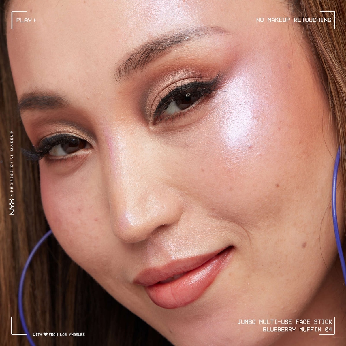 Jumbo Multi-Use Face Stick, Highlighter, Pearl Finish, Vegan Formula