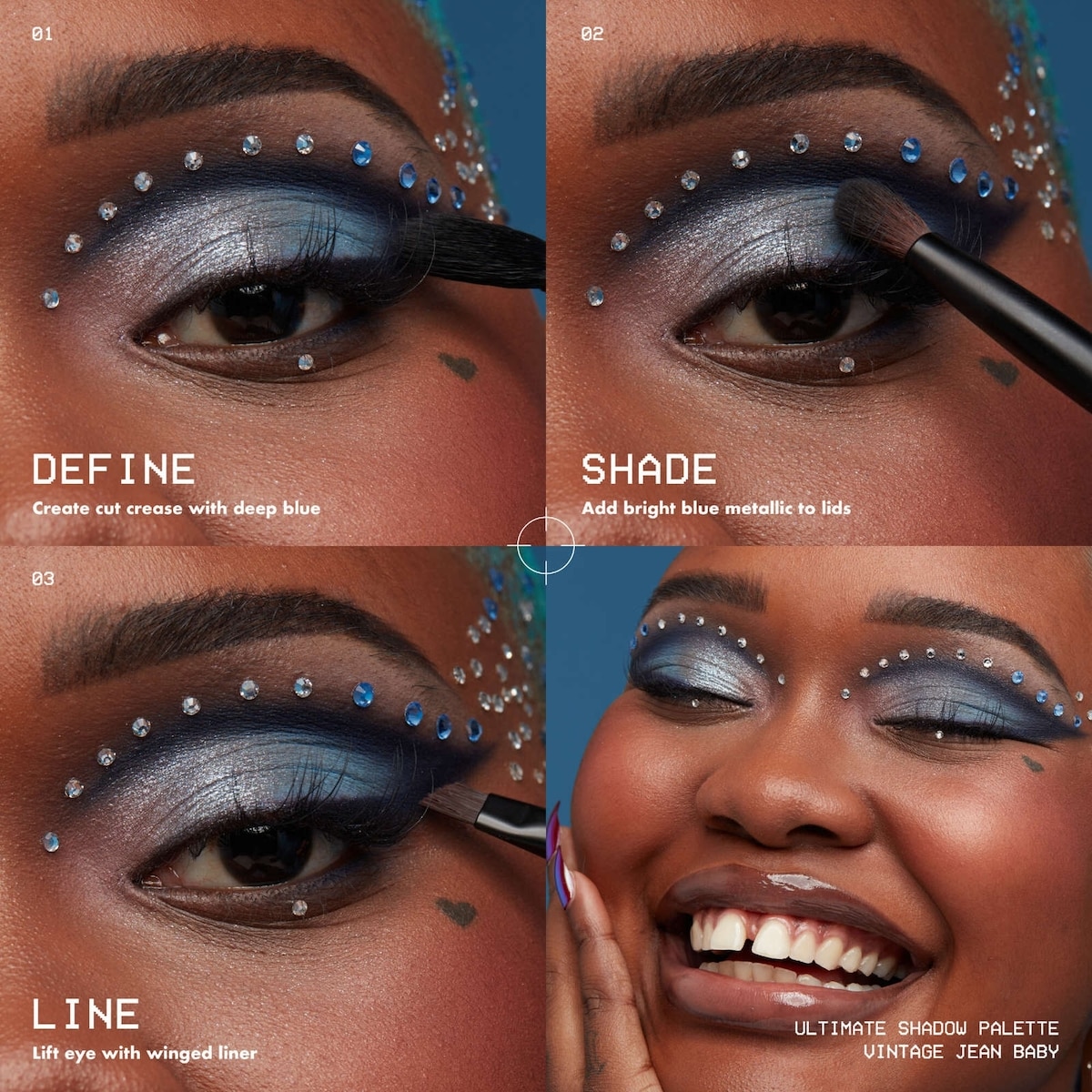 Ultimate Shadow Palette, 16-Shade Eyeshadow Vegan Formula