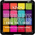 NYX Professional Makeup 16-Shade Eyeshadow Ultimate Palette, Vegan Formula 4 colours