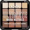 NYX Professional Makeup 16-Shade Eyeshadow Ultimate Palette, Vegan Formula 4 colours