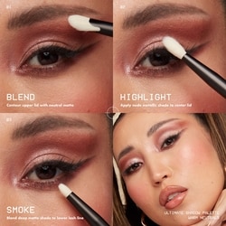 16-Shade Eyeshadow Ultimate Palette, Vegan Formula 4