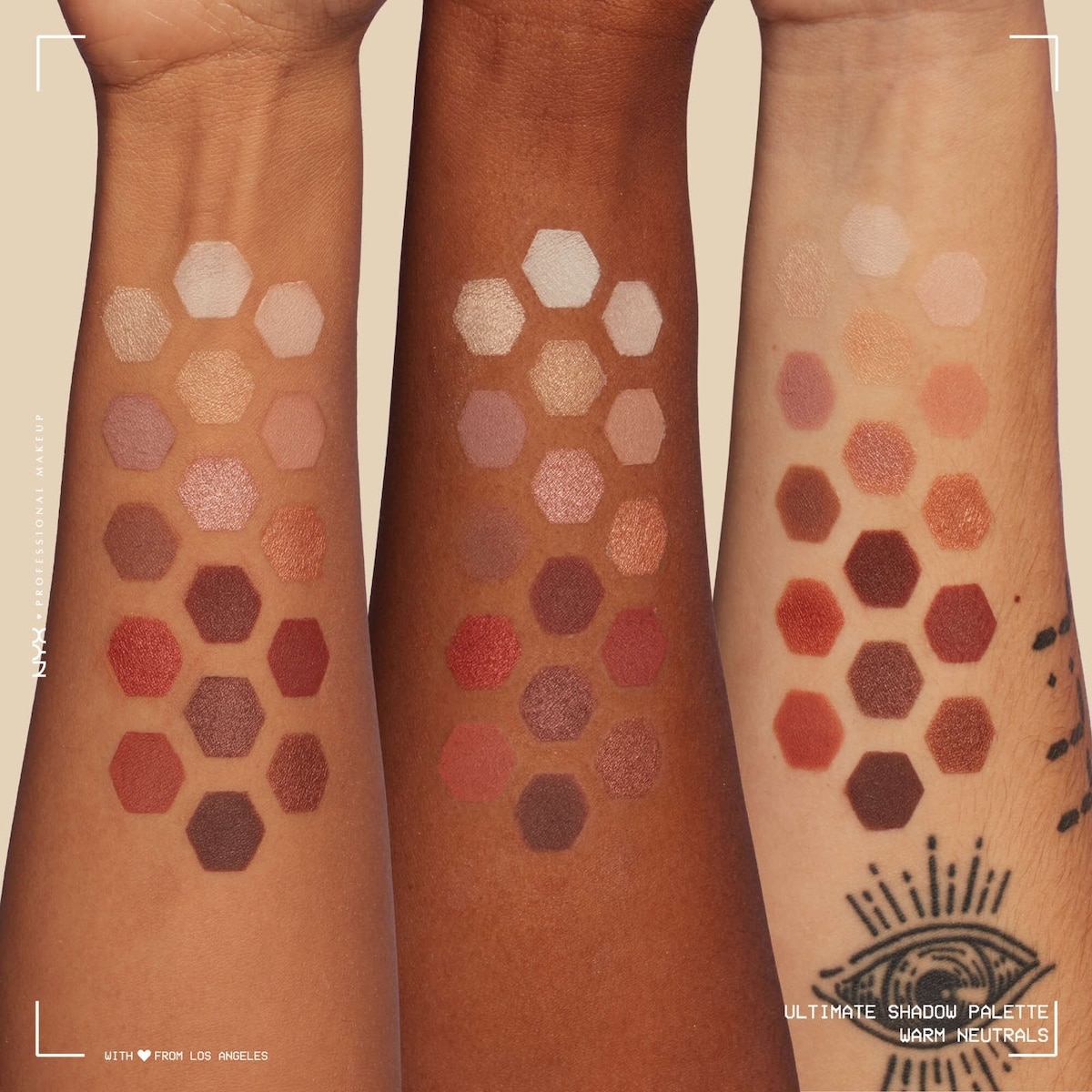 Ultimate Shadow Palette, 16-Shade Eyeshadow Vegan Formula