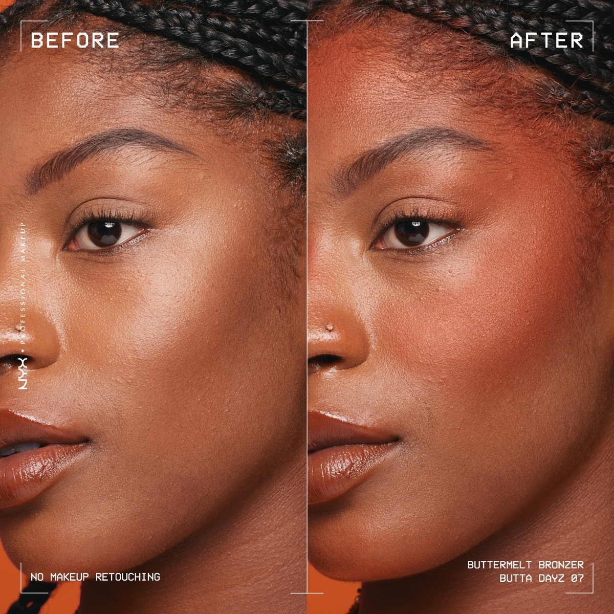 Buttermelt Bronzer, Powder 12 HR Wear, Fade Resistant & Transfer Resistant, Infused with Shea Butter