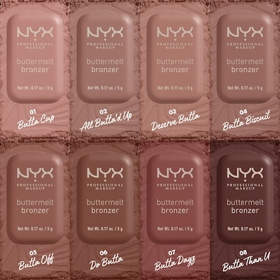 Buttermelt Bronzer Creamy Powder, Up to 12H Wear, Infused with Shea Butter 6