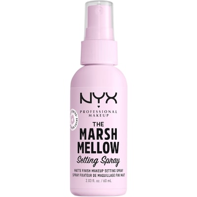 Marshmellow Matte Setting Spray, 10-in-1 makeup extending benefits, 16H wear, Vegan formula