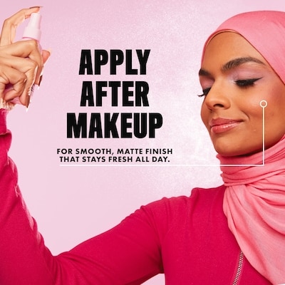 Marshmellow Matte Setting Spray, 10-in-1 makeup extending benefits, 16H wear, Vegan formula 3