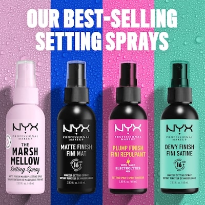 Marshmellow Matte Setting Spray, 10-in-1 makeup extending benefits, 16H wear, Vegan formula 7
