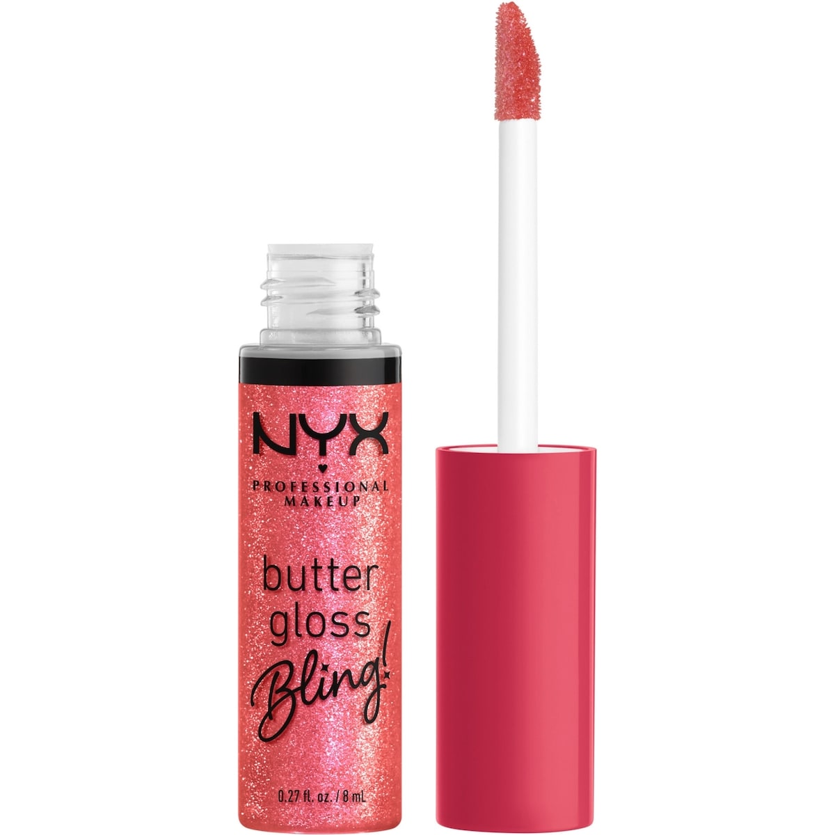 Butter Gloss Bling Lip Gloss, Non- Sticky High Shine, Universally Flattering