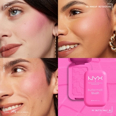 Buttermelt Blush Creamy Powder, Up to 12H Wear, Vegan Formula 2