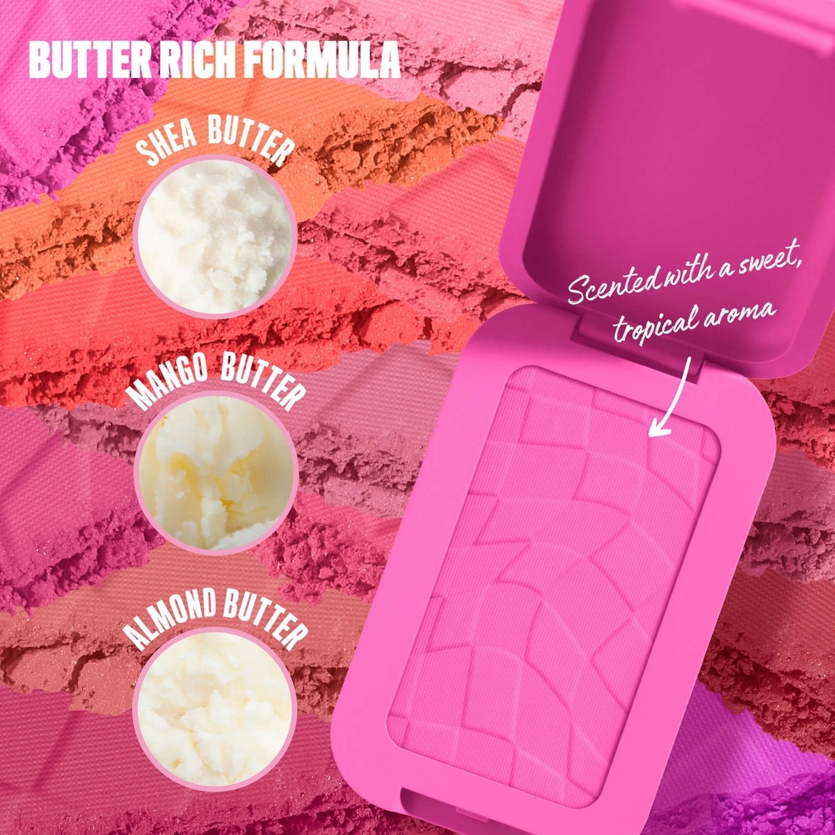 Buttermelt Blush, Buttery Soft Powder Up to 12 H Wear, Fade & Transfer Resistant