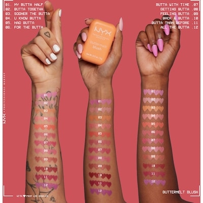 Buttermelt Blush Creamy Powder, Up to 12H Wear, Vegan Formula 4