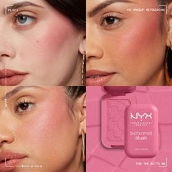 Buttermelt Blush Creamy Powder, Up to 12H Wear, Vegan Formula 2