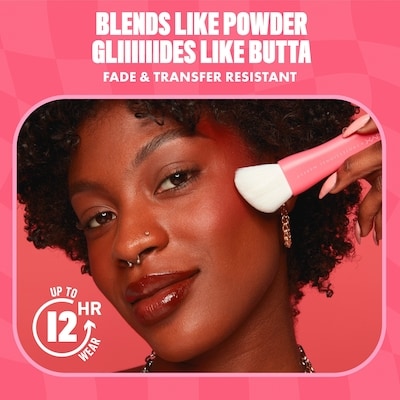 Buttermelt Blush Creamy Powder, Up to 12H Wear, Vegan Formula 7