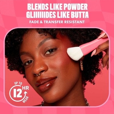 Buttermelt Blush Creamy Powder, Up to 12H Wear, Vegan Formula 7