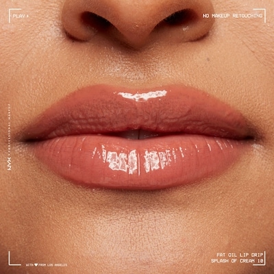 Fat Oil Lip Drip, Lip Gloss, 12 HR Hydration, Non-sticky, High Shine Finish, Comfortable wear, Vegan Formula 4