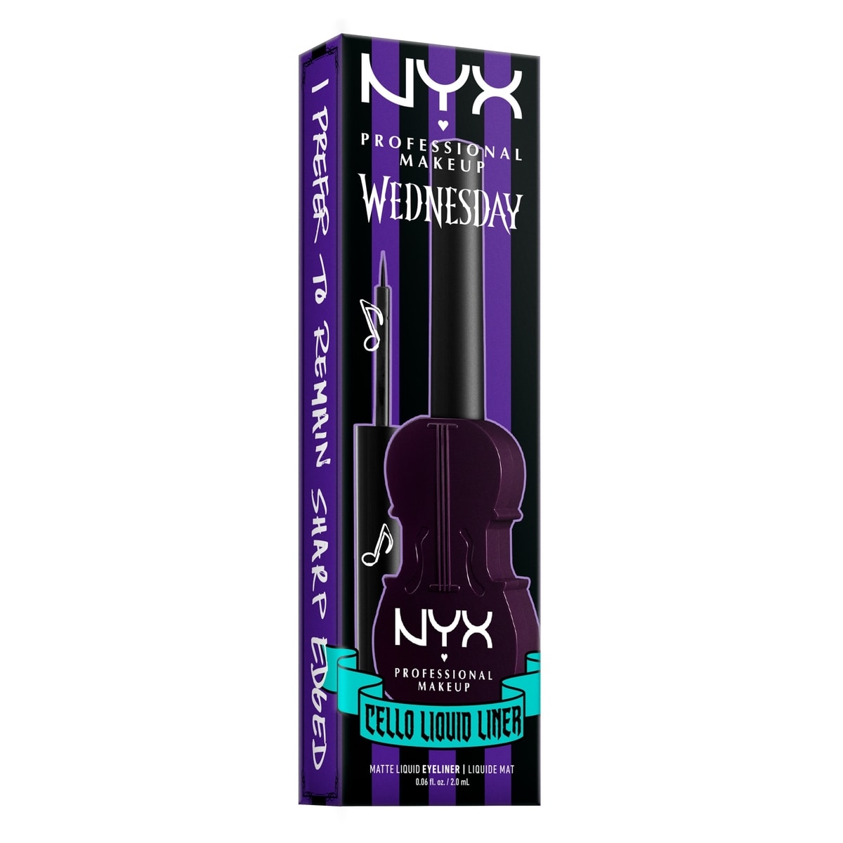 Wednesday Cello Vivid Matte Liquid Eyeliner