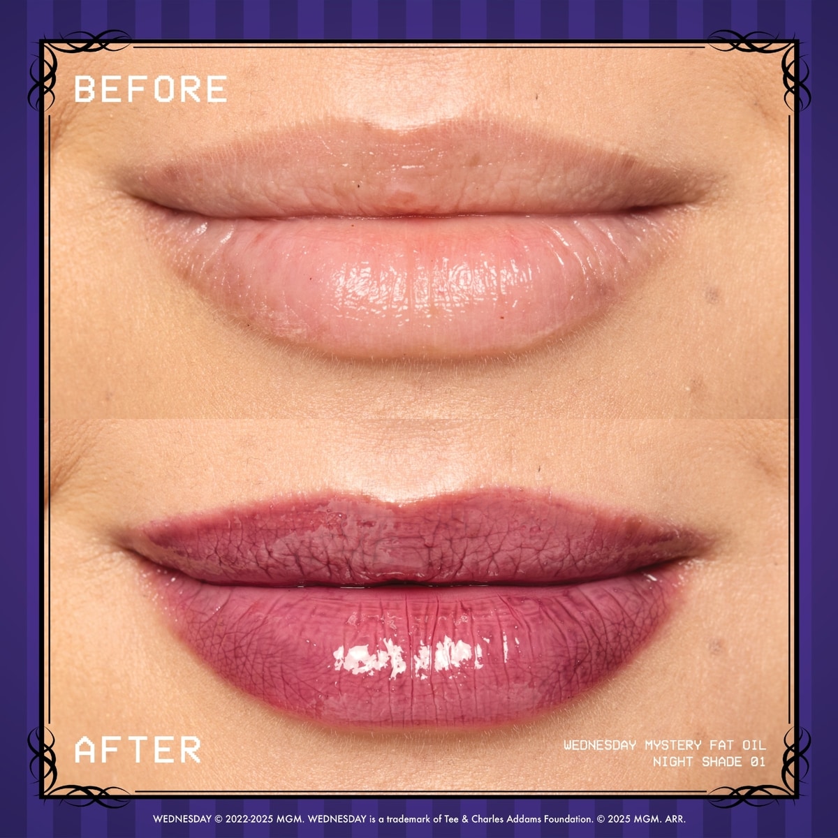 Huile pour lèvres Wednesday