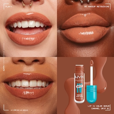 Lip IV Hydrating Gloss Stain, Up to 12H Hydration, Vegan Formula 2