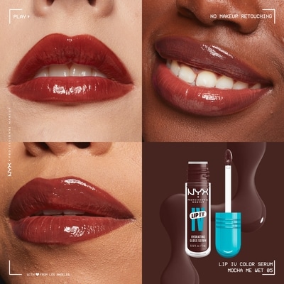 Lip IV Hydrating Gloss Stain, Up to 12H Hydration, Vegan Formula 2