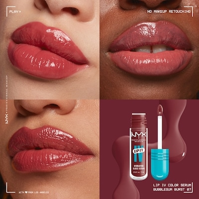 Lip IV Hydrating Gloss Stain, Up to 12H Hydration, Vegan Formula 2