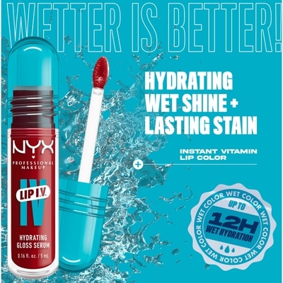 Lip IV Hydrating Gloss Stain, Up to 12H Hydration, Vegan Formula 3