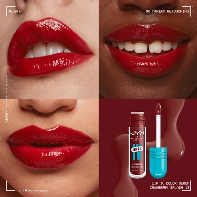 Lip IV Hydrating Gloss Stain, Up to 12H Hydration, Vegan Formula 2