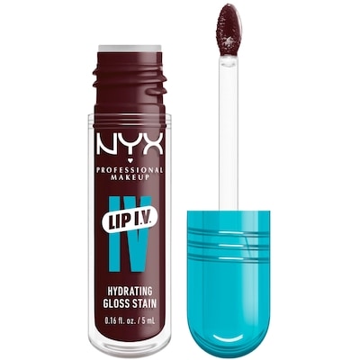 Lip IV Hydrating Gloss Stain, Hydratation Jusqu’à 12 h, Formule Végane