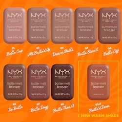 Buttermelt Bronzer Creamy Powder, Up to 12H Wear, Infused with Shea Butter 7