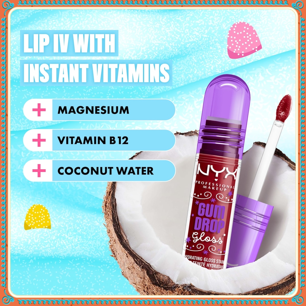 Holiday Gum Drop Lip Gloss