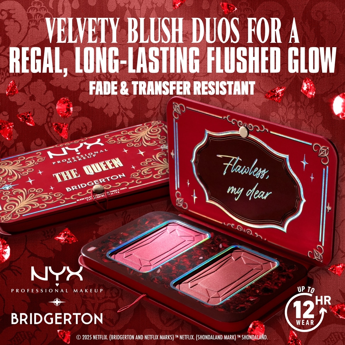 Bridgerton Royal Blush Palette