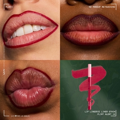 Lip Lingerie Lip Liner Stain, Longwear, Waterproof and Transfer Proof 2