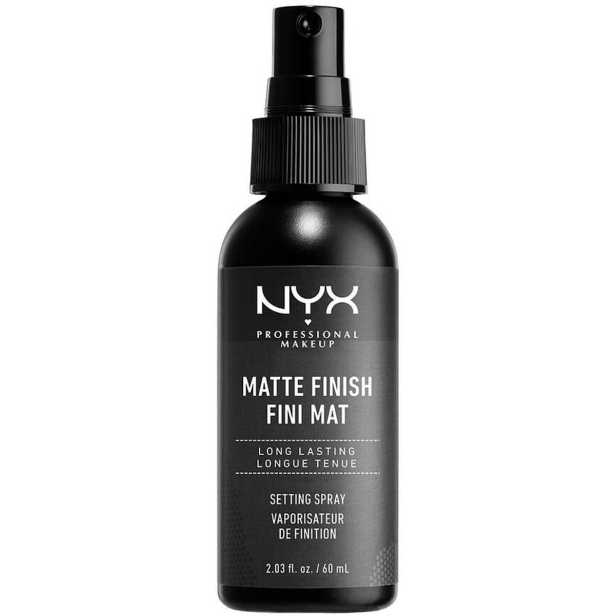 NYX Professional Makeup Makeup Setting Spray, Long lasting, Matte Finish 60 mL TRANSPARENT
