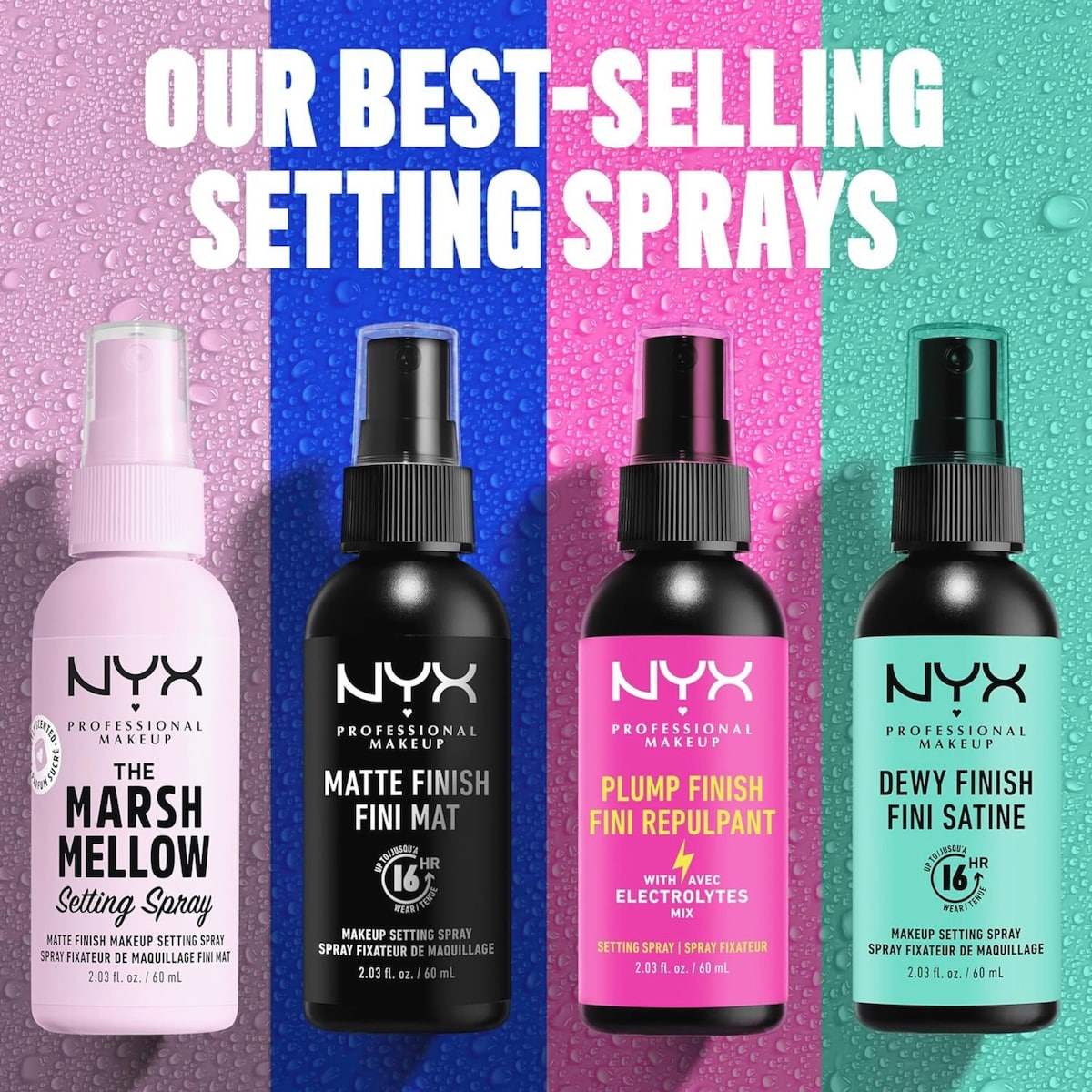 Makeup Setting Spray, Long lasting, Matte Finish