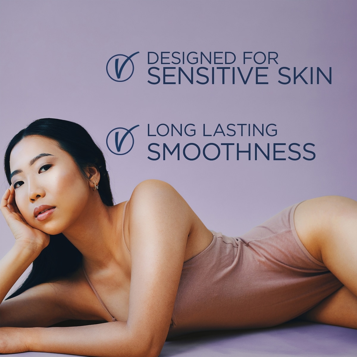 VEET® Professional™ Bandelettes de cire dépilatoire pour peau sensible - Visage, bikini et aisselles qté de 6/40(L'emballage peut varier)