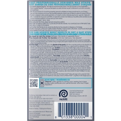 É Professional™ Bandelettes De Cire DéPilatoire Pour Peau Sensible - Visage, Bikini Et Aisselles Qté De 6/40(L'Emballage Peut Varier) 2