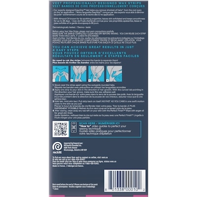 Professional™ Wax Strips, For Legs & Body, Dry Skin, With Almond Oil 2