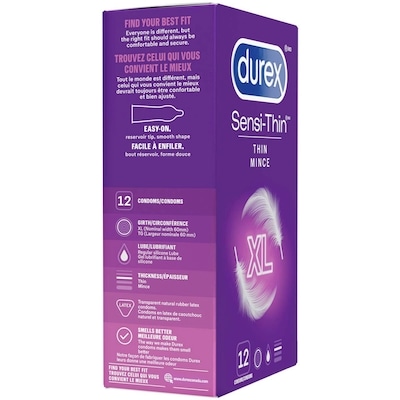 Sensi-Thin® XL, Condoms 2