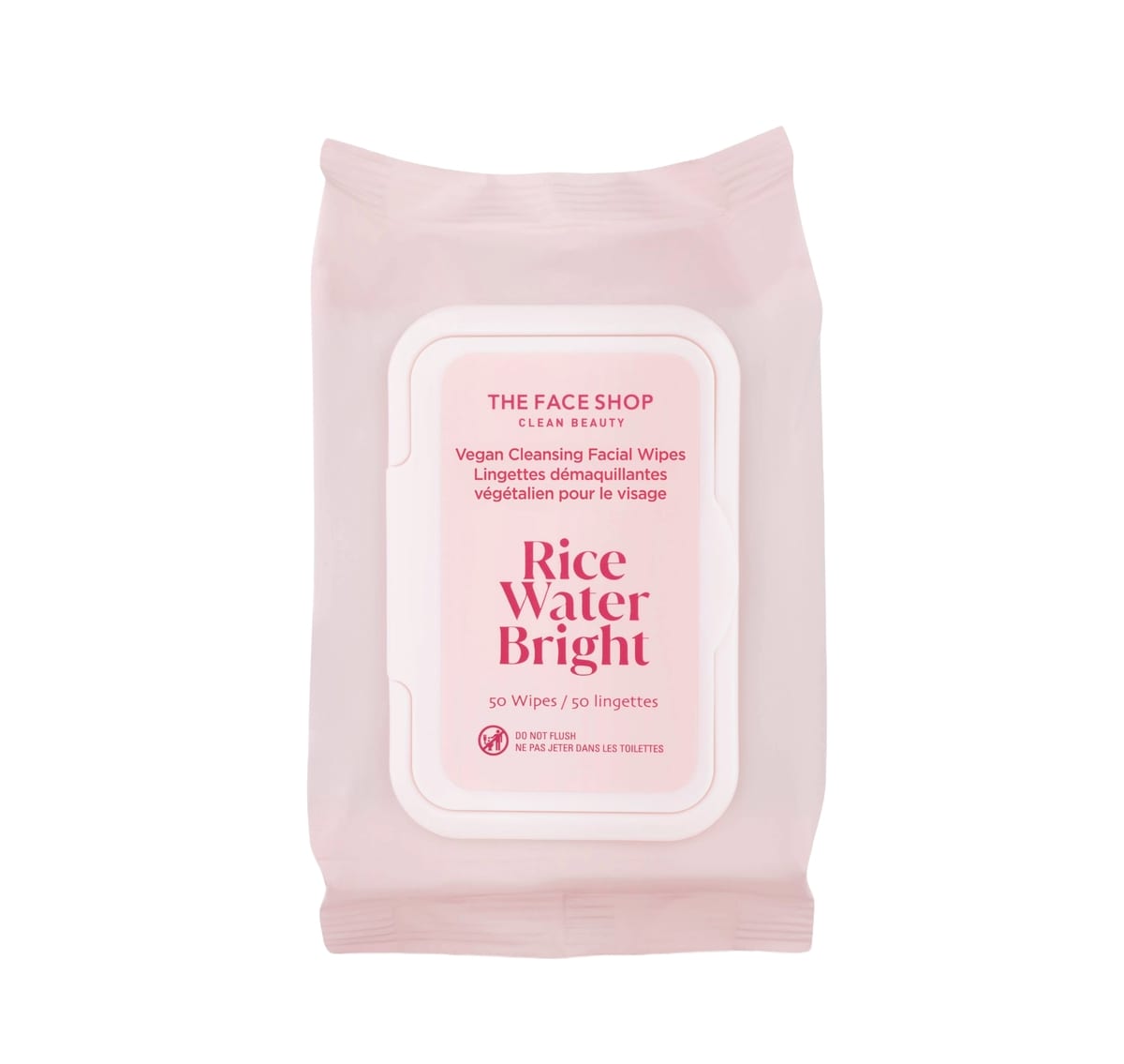 Rice Water Bright Vegan Cleansing Facial Wipes