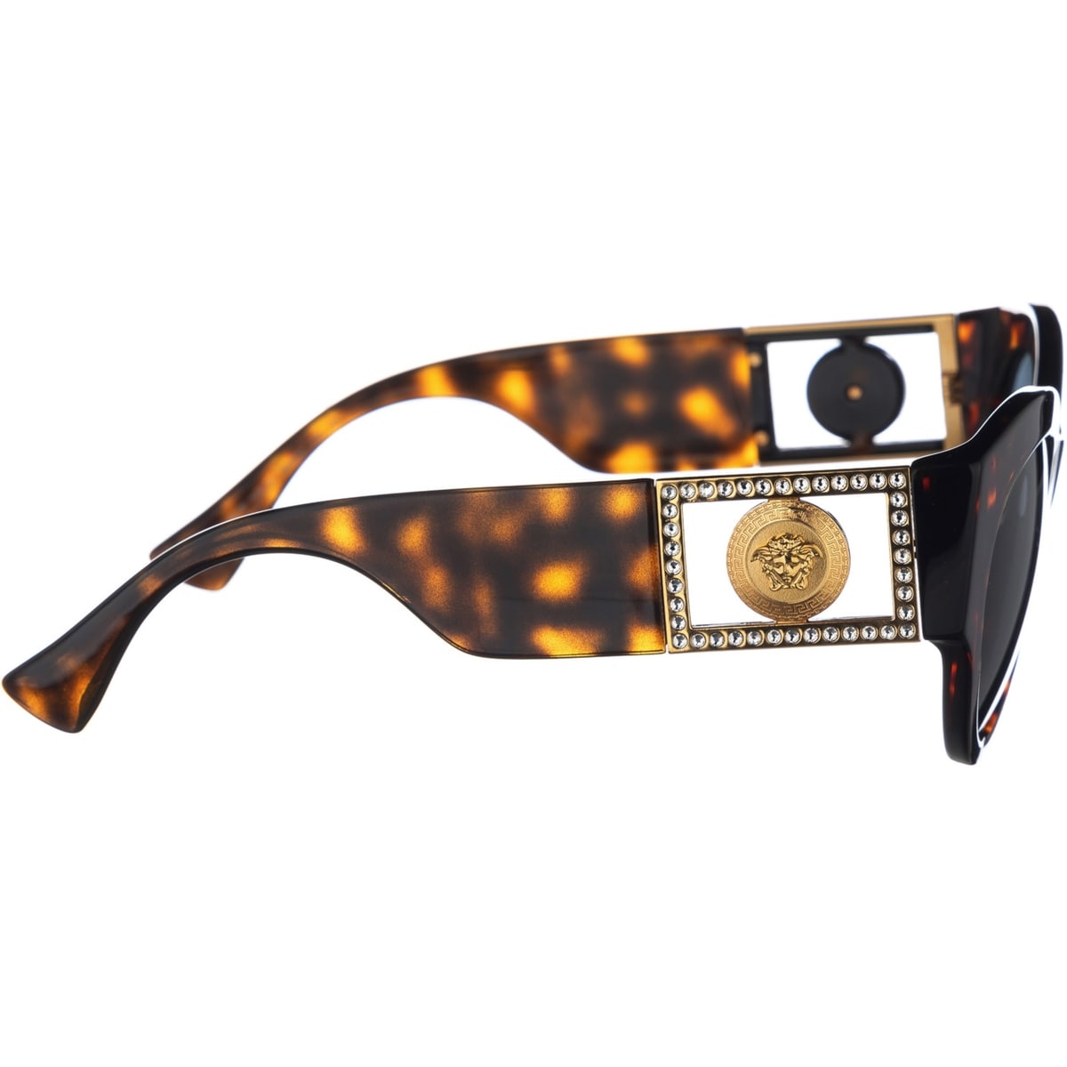 Lunettes solaires mode Versace 4438 havane