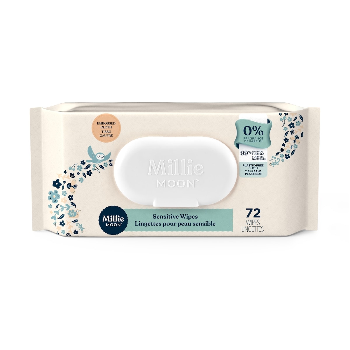 Lingettes sensibles Millie Moon