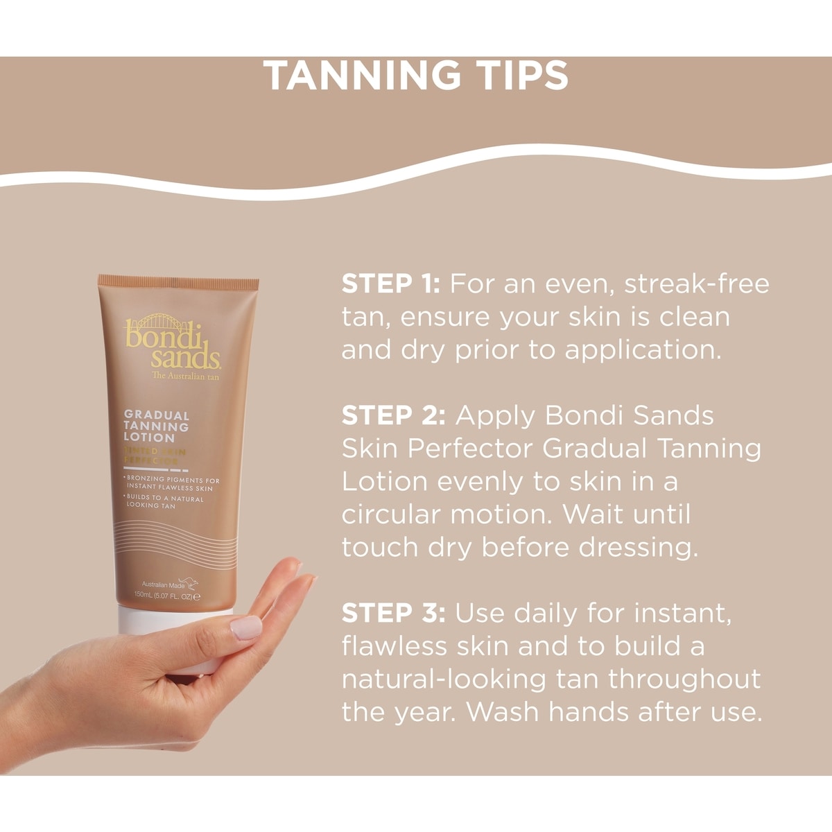 Gradual Tanning Lotion Tinted Skin Perfector