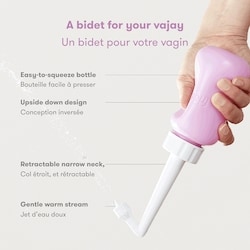 Bouteille périnéale à l'envers 3