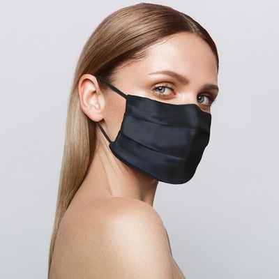 Re-Usable Face Covering Black 2