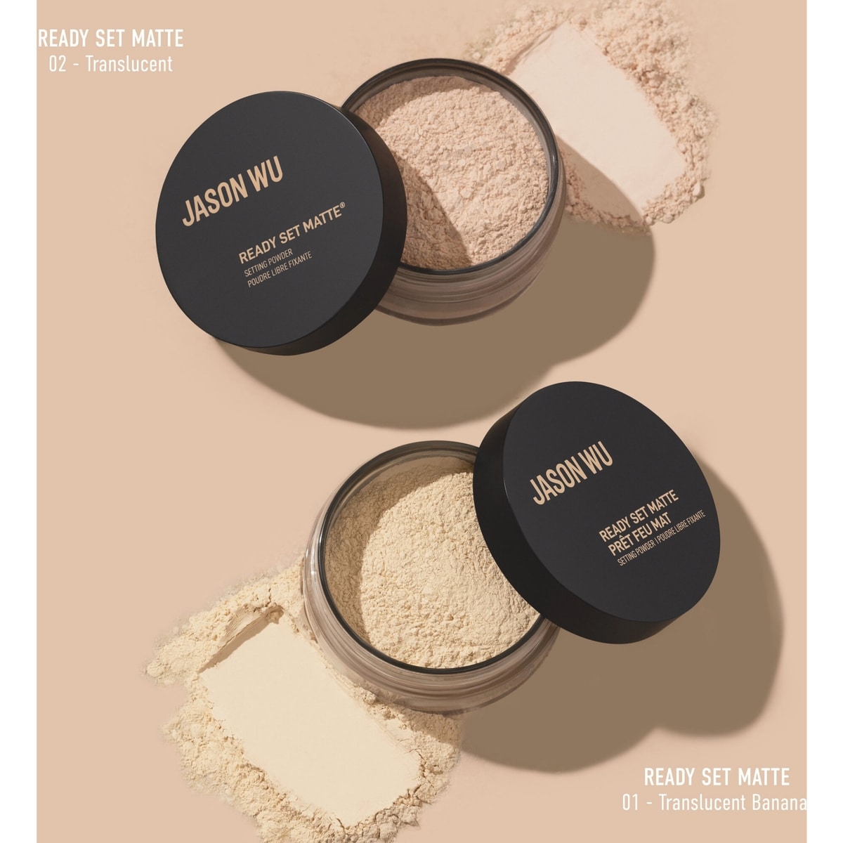 READY SET matte - BANANE TRANSLUCIDE - POUDRE LIBRE FIXANTE