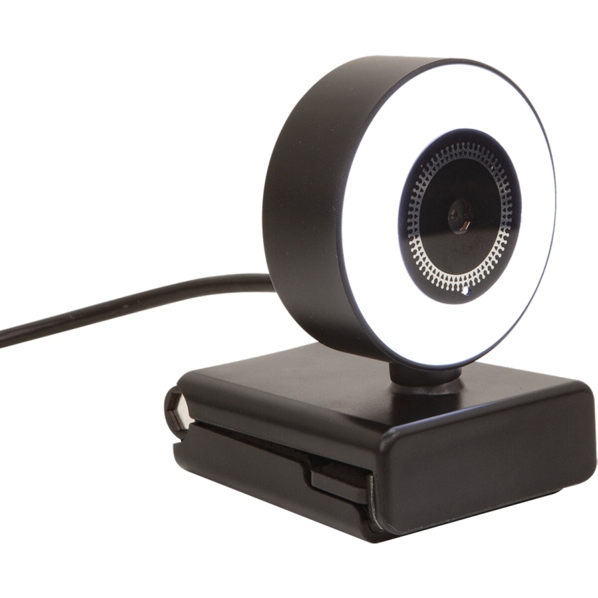 Webcam avev anneau lumineux led
