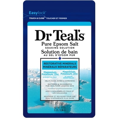 Salt Soak with Pure Epsom Salt, Restorative Minerals