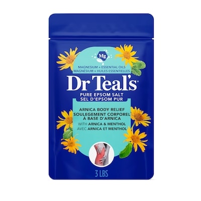 Epsom Salt Magnesium Soak, Arnica Body Relief with Menthol