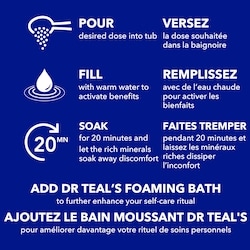 Epsom Salt Magnesium Soak, Arnica Body Relief with Menthol 3